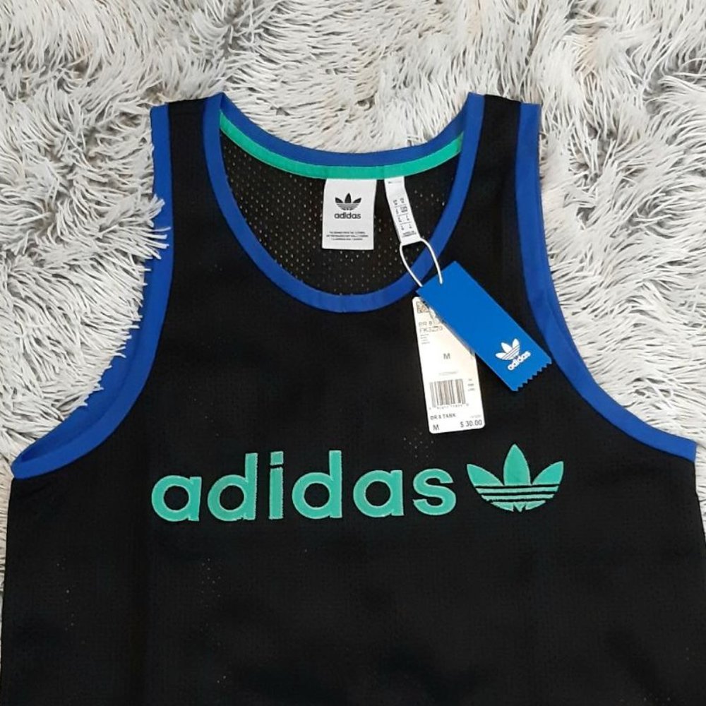 ADIDAS ORIGINALS  MESH RETRO TANK TOP VEST